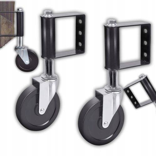 KÓŁKO KOŁO SPRĘŻYNOWE DO BRAMY OBROTOWE solidne 10CM 200KG KÓŁKA na Arena.pl