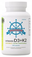 Navigator Witamina D3 + Witamina K2 MK-7 Natto 200 mcg 240 kaps. Odporność