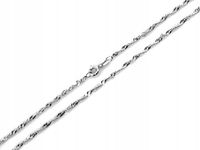 Srebrny Łańcuszek Singapur 925 dla Kobiety i Dziecka 2.92g