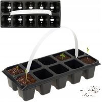 WIELODONICZKI multiplaty 10 KOMÓR palety wysiewowe DONICZKI produkcyjne