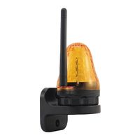 Lampa do NAPĘDU bramy 12-265V OSTRZEGAWCZA SYGNALIZACYJNA AC/DC UNIWERSALNA