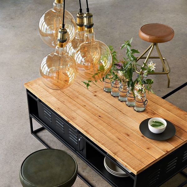 Żarówka spiralna Globe G95 E27 bursztynowa zdjęcie 2