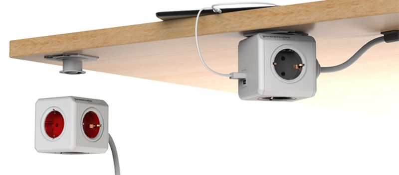 Listwa 1.5m allocacoc PowerCube 4 gniazda +2xUSB 2.1A 150cm zdjęcie 10