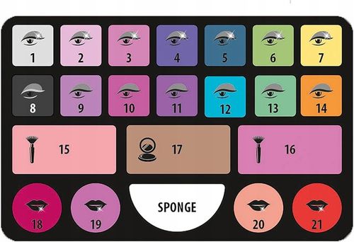 Clementoni Crazy Chic - Studio make up beauty Influencer 16653 na Arena.pl