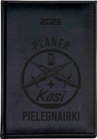 KALENDARZ A5 2026 dzienny TERMINARZ z grawerem PREZENT DLA PIELĘGNIARKI