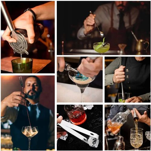 ZESTAW BARMANSKI TRAPEZ 10EL. NR:8144 na Arena.pl