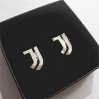 Spinki do koszuli mankietów Juventus srebro