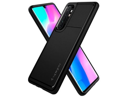 Etui Spigen Rugged Armor do Xiaomi Mi Note 10 Lite Matte Black na Arena.pl