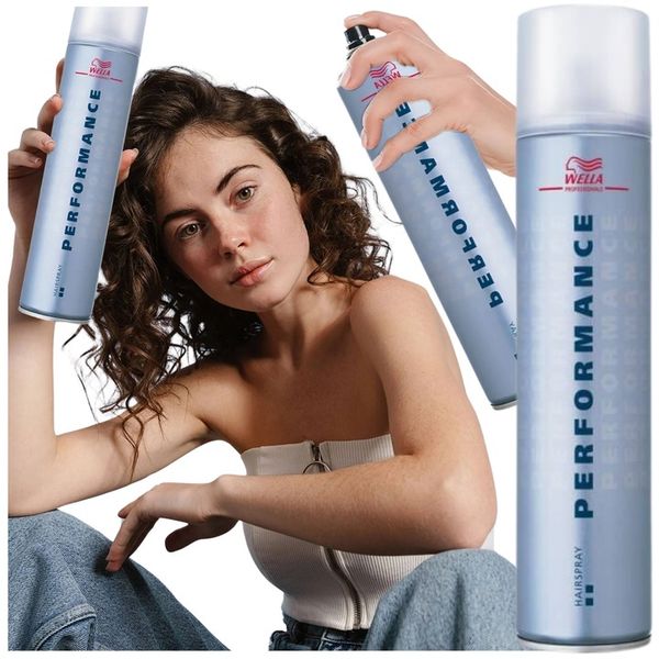 Wella Performance Lakier Spray Bardzo Mocny 500 ml zdjęcie 1
