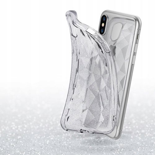 ETUI RINGKE PRISM GLITTER IPHONE X + SZKŁO BENKS na Arena.pl