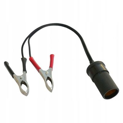 Adapter samochodowy gniazdo zapalniczki akumulator zdjęcie 1