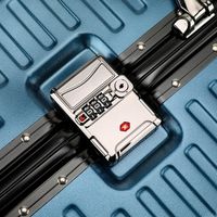 WALIZKA DUŻA PODRÓŻNA NA KÓŁKACH MOCNA ALUMINIOWA RAMKA BAGAŻ TWARDA XXL