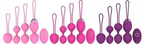 KULKI GEJSZY Z PILOTEM MASAŻ 10 TRYBÓW WIBRACJI WODOODPORNE na Arena.pl