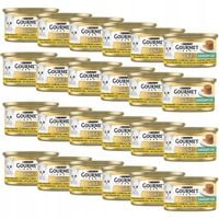 Purina Gourmet arma dla kotów z kurczakiem i marchewką 85 g x 24 sztuk