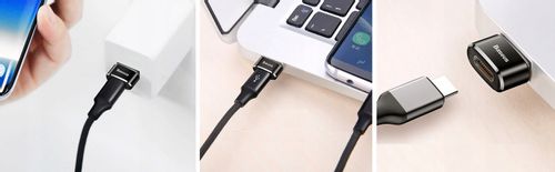 Baseus Adapter Przejściówka Otg Usb-Usb Type-C 5A na Arena.pl