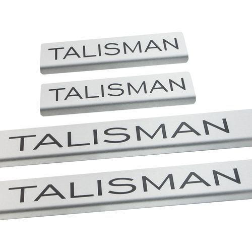 Listwa progowa RENAULT TALISMAN Stal nierdzewna 304 mat z czarnymi literami na Arena.pl