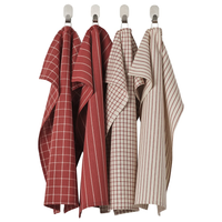 Ścierka kuchenna zestaw ściereczek 100% bawełna 4 szt 45x60 cm IKEA RINNIG