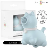 intense puppy blue - precyzyjny stymulator punktowy usb silikonowy