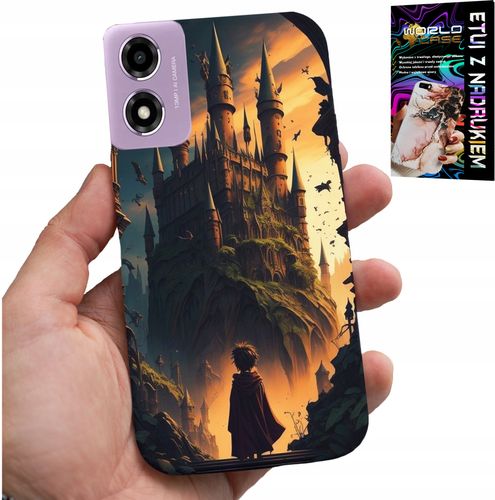 ETUI DO MOTOROLA MOTO E14 - CASE DLA FANA MAGII MAGÓW RÓŻDŻKA ZAMEK na Arena.pl