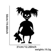 Naklejki dekoracyjne Halloween szkielet ręka dynia diabeł – B / 1 szt.