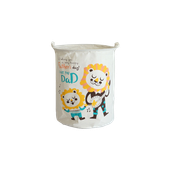 Pojemnik Na Zabawki Kosz, Worek Na Pranie Lwy 35X45 Cm Or2Wz123