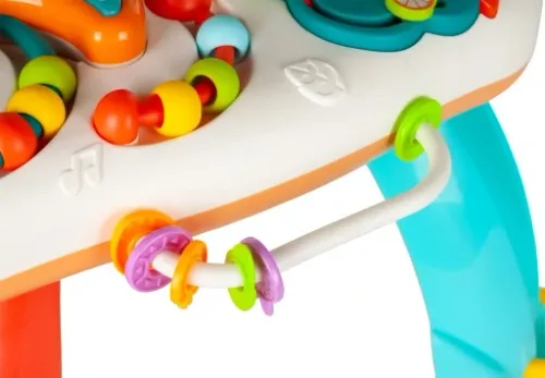 STOLIK INTERAKTYWNY EDUKACYJNY ZJEŻDŻALNIA PIŁEK PIŁECZKI PIANINKO PAPUGA na Arena.pl