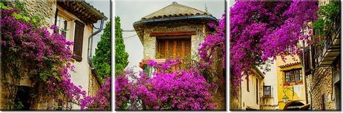 90 80CM OBRAZ T3 ELEM STARE MIASTO PROWANSJI DRUK ŚCIENNY na Arena.pl