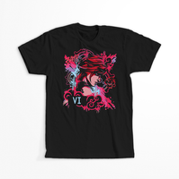 Koszulka Czarna - League of Legends & Arcane - WYBIERZ KOLOR KOSZULKI I FASON Damska XL