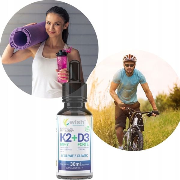 Witamina K2 MK-7 + D3 Forte w Kroplach 30ml zdjęcie 5