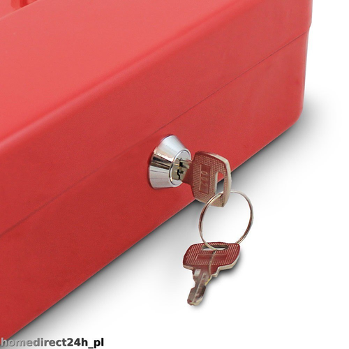 Kasetka 25cm do bilonu (czerwony) na Arena.pl