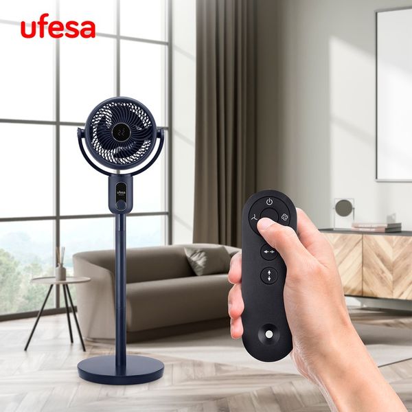 WENTYLATOR STOJĄCY UFESA CYRKULATOR OSCYLACJA 3D 3 TRYBY 50W TIMER PILOT zdjęcie 4