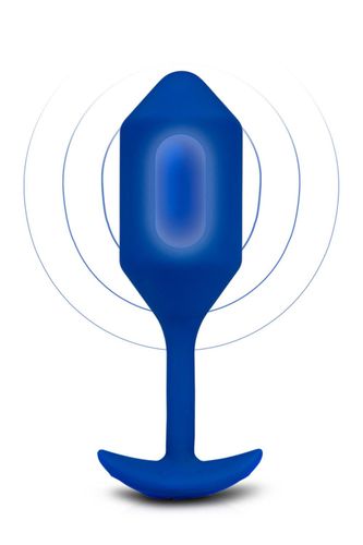 korek analny vibrating snug plug 4 navy b-vibe na Arena.pl