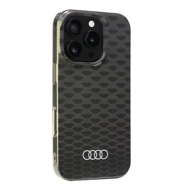 Audi IML Stitching Pattern MagSafe iPhone 16 Pro 6.3" czarny/black hardcase zdjęcie 2