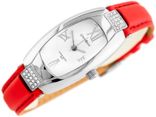GINO ROSSI - 9226A (zg560d) silver/red na Arena.pl
