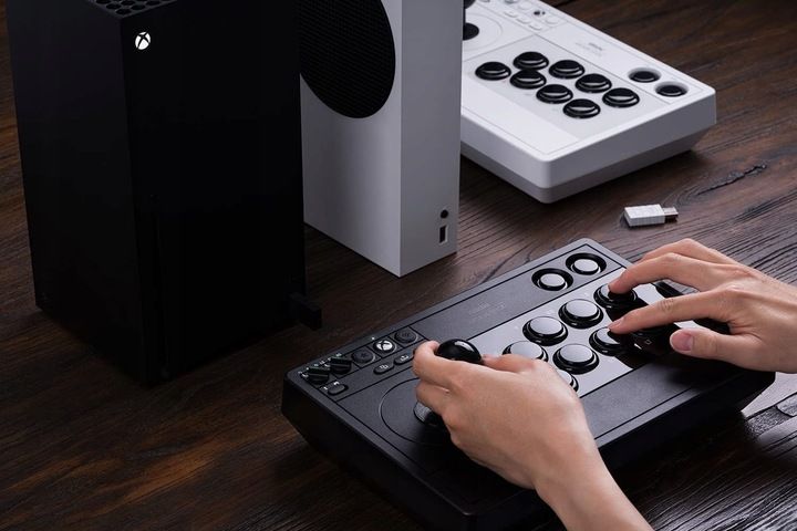 8BitDo Arcade Stick Black Joystick Xbox One X|S PC zdjęcie 8