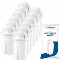 12x Filtr wkład węglowy do wody aquaclassic STANDARD dzbanka filtrującego