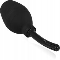 Solidna Gruszka Do Lewatywy Anal Sex Higiena Odbytu Irygator Czarny BDSM