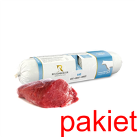 6 x Wołowina z batatami | podwójne rolki 2x400g | karma mokra dla szczeniąt