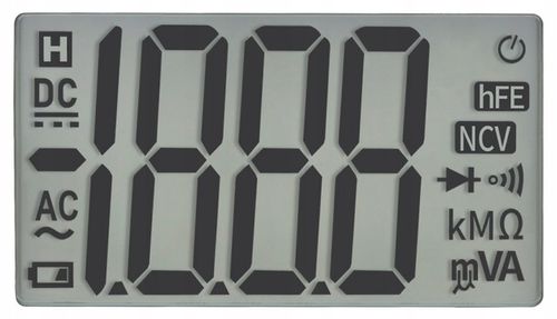 Multimetr CYFROWY Elektryczny Miernik Prądu LCD 600V AC/DC LED HFE PRECYZJA na Arena.pl