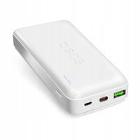 Powerbank SBS 20000 mAh USB-C / USB / microUSB 20W Biały