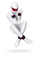 anonymo bandage set, polyester, red