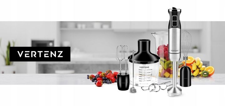 Blender Ręczny Wielofunkcyjny VERTENZ 50 1400W Tytanowe Ostrza Titan 50 zdjęcie 6