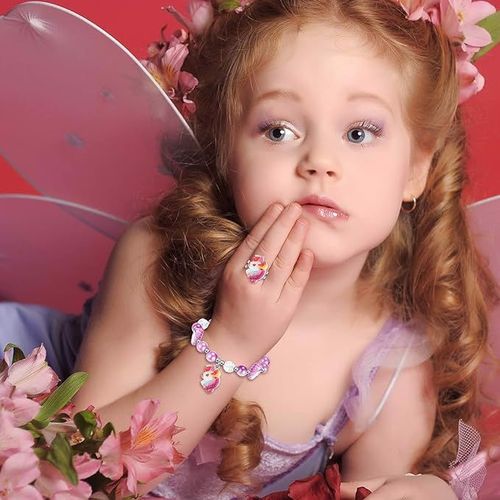 Zestaw 3 kolorowych bransoletek i pierścionków na Arena.pl