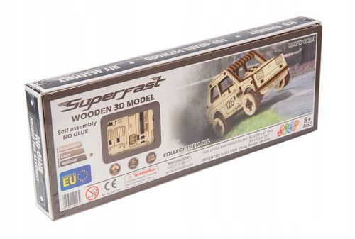 PUZZLE 3D MODEL DO SKLEJANIA TYPU MALUCH 126P na Arena.pl