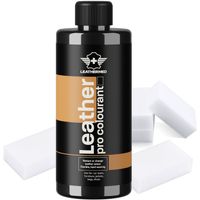 Leathermed Farba do skór skóry kierownic tapicerki skórzanej 250ml CZARNA