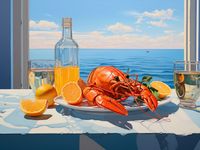 Plakat 100x75cm Homary Nie Do Pary