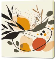 Obraz 90x100cm Botaniczny Wir