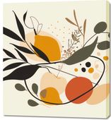 Obraz 90x100cm Botaniczny Wir