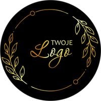 naklejki Etykiety z LOGO twojej firmy 10 cm 100szt