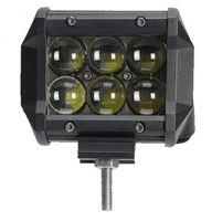 Halogen samochodowy motocyklowy doświetlacz lampa 6led 18w 1800lm IP68